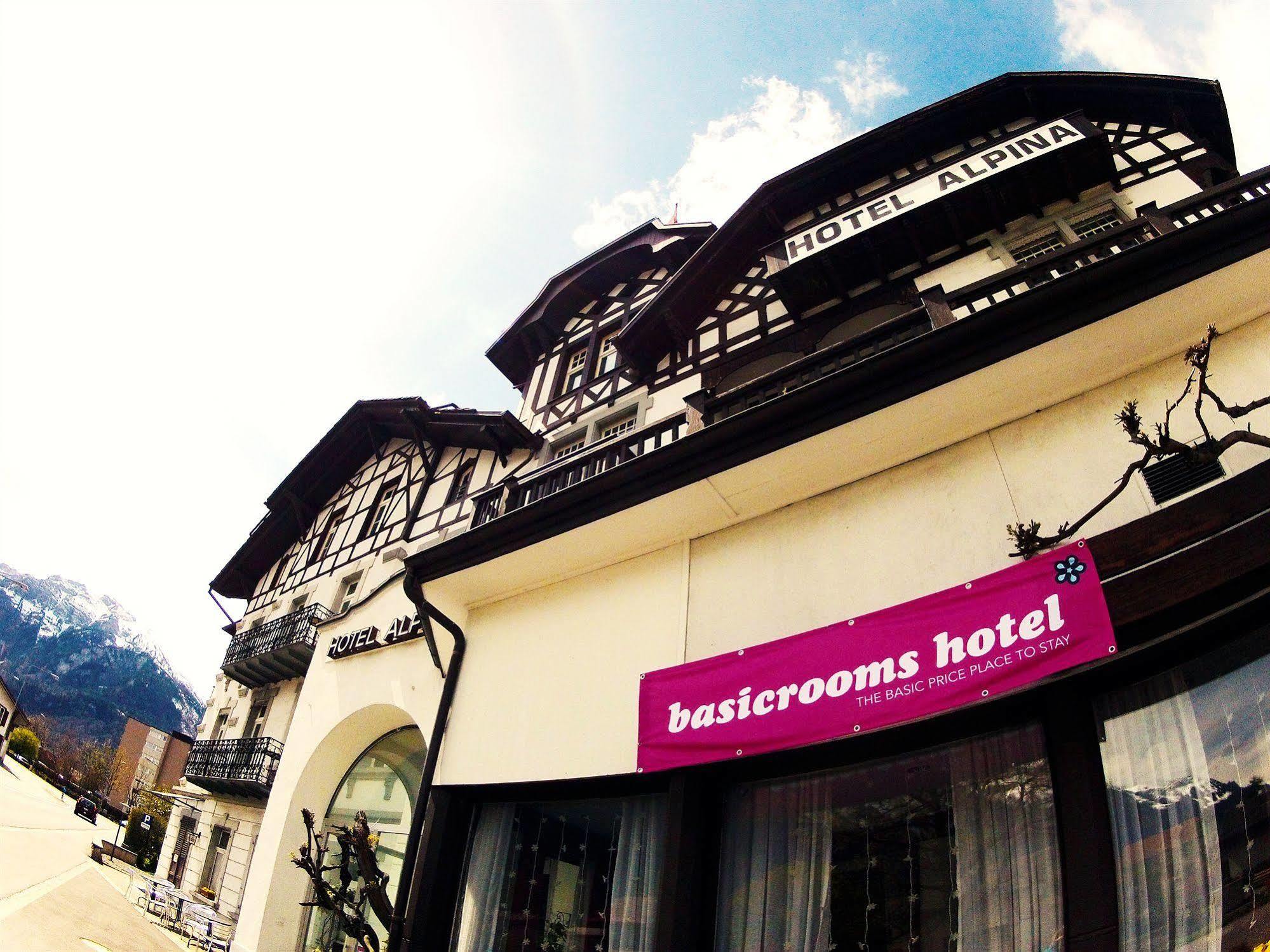 Basicrooms Hotel Unterseen Exterior foto
